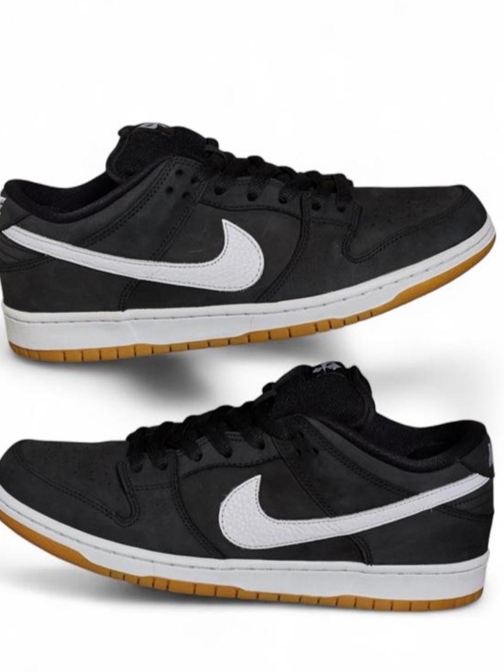 Nike SB Black Low-Top Skate Sneakers